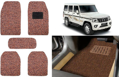Auto Kite Plastic, PVC, Vinyl Standard Mat For  Mahindra Bolero(Brown)