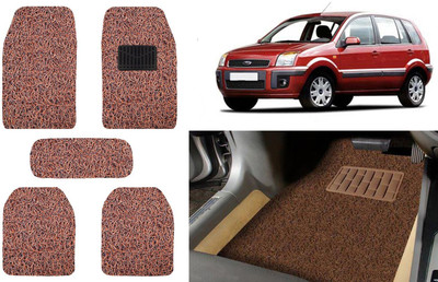 Auto Kite Plastic, PVC, Vinyl Standard Mat For  Ford Fusion(Brown)
