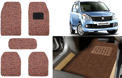 Auto Kite Plastic, PVC, Vinyl Standard Mat For  Maruti Suzuki WagonR(Brown)