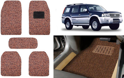 Auto Kite Plastic, PVC, Vinyl Standard Mat For  Ford Endeavour(Brown)