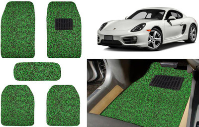 Auto Kite Plastic, PVC, Vinyl Standard Mat For  Porsche Cayman(Green, Black)
