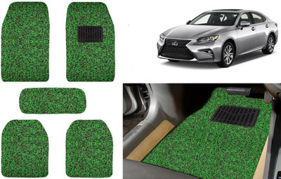 Auto Kite Plastic, PVC, Vinyl Standard Mat For  Lexus ES(Green, Black)