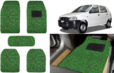 Auto Kite Plastic, PVC, Vinyl Standard Mat For  Maruti Suzuki Alto(Green, Black)
