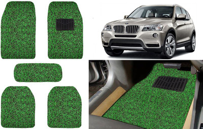 Auto Kite Plastic, PVC, Vinyl Standard Mat For  BMW X3(Green, Black)