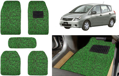 Auto Kite Plastic, PVC, Vinyl Standard Mat For  Toyota Spacio(Green, Black)