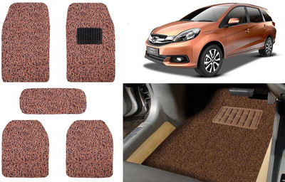 Auto Kite Plastic, PVC, Vinyl Standard Mat For  Honda Mobilio(Brown)