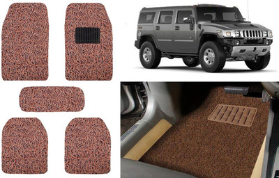 Auto Kite Plastic, PVC, Vinyl Standard Mat For  HM Hummer H2(Brown)