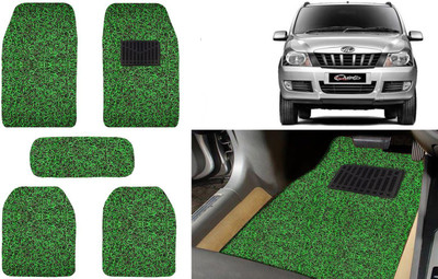 Auto Kite Plastic, PVC, Vinyl Standard Mat For  Mahindra Quanto(Green, Black)