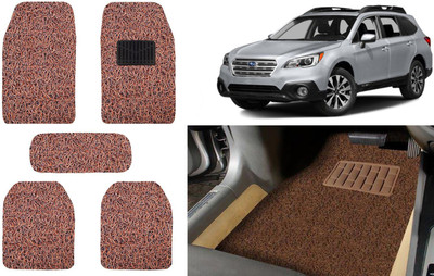 Auto Kite Plastic, PVC, Vinyl Standard Mat For  Subaru Outback(Brown)
