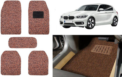 Auto Kite Plastic, PVC, Vinyl Standard Mat For  BMW 1 Series(Brown)