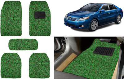 Auto Kite Plastic, PVC, Vinyl Standard Mat For  Toyota Camry(Green, Black)