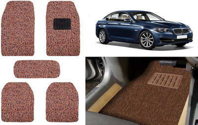 Auto Kite Plastic, PVC, Vinyl Standard Mat For  BMW 520d(Brown)
