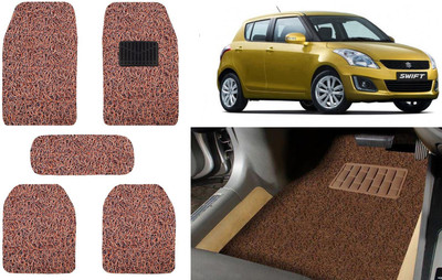 Auto Kite Plastic, PVC, Vinyl Standard Mat For  Maruti Suzuki Swift(Brown)