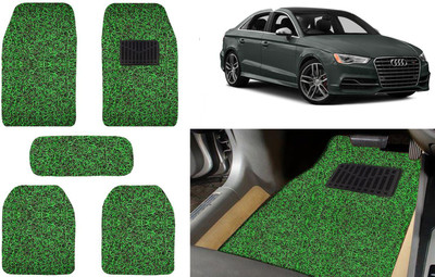 Auto Kite Plastic, PVC, Vinyl Standard Mat For  Audi S3(Green, Black)