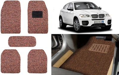 Auto Kite Plastic, PVC, Vinyl Standard Mat For  BMW X5(Brown)