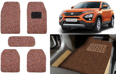 Auto Kite Plastic, PVC, Vinyl Standard Mat For  Tata Harrier(Brown)