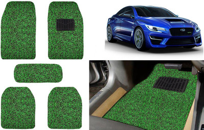 Auto Kite Plastic, PVC, Vinyl Standard Mat For  Subaru WRX(Green, Black)