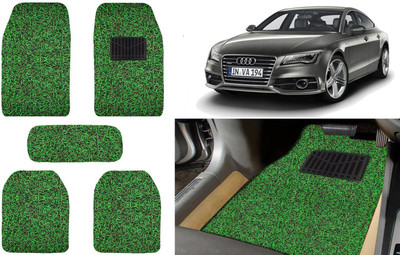 Auto Kite Plastic, PVC, Vinyl Standard Mat For  Audi A7(Green, Black)