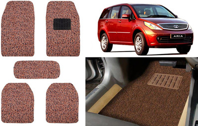 Auto Kite Plastic, PVC, Vinyl Standard Mat For  Tata Aria(Brown)