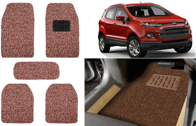Auto Kite Plastic, PVC, Vinyl Standard Mat For  Ford Ecosport(Brown)
