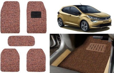 Auto Kite Plastic, PVC, Vinyl Standard Mat For  Tata Altroz(Brown)