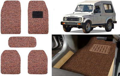 Auto Kite Plastic, PVC, Vinyl Standard Mat For  Maruti Suzuki Gypsy(Brown)