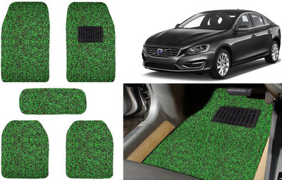 Auto Kite Plastic, PVC, Vinyl Standard Mat For  Volvo V60(Green, Black)