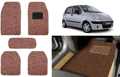 Auto Kite Plastic, PVC, Vinyl Standard Mat For  Daewoo Matiz(Brown)