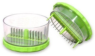 SHAYONA SALES SilverSopInia Unbreakable PlasticCoinfinitve Garlic, Chilli and Dryfruits Multi Crusher Chopper Vegetable & Fruit Grater(1)