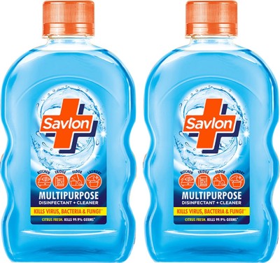 Savlon Multipurpose Disinfectant Cleaner Liquid (Pack of 2)(1000 ml)