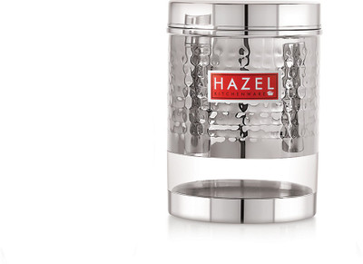 HAZEL Steel Grocery Container  - 1350 ml(Silver)