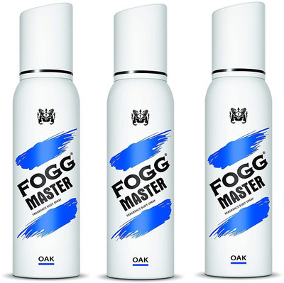 FOGG Master Oak Deodorant 120ml-3Pc QE528 Body Spray  -  For Men(360 ml, Pack of 3)