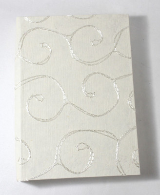Camlon Exports Handmade A5 Diary Unruled 96 Pages(Light Grey)