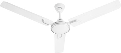 Usha Airostrong Angle 1200 mm 3 Blade Ceiling Fan  (METALLIC WHITE, Pack of 1)