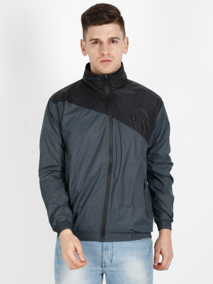 VROJASS Full Sleeve Colorblock Men Jacket