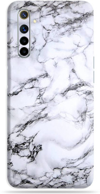 Satisfactory Realme6, Realme 6 Mobile Skin(Milky White Marble With Matte Finish)