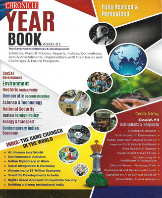 Chronicle Year Book 2020-21 In English 472 Pages(Hardbook, Neeraj Singh)
