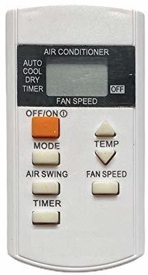 Haimac AC Remote No. 44, Compatible with AC Remote Control Panasonic (7 BUTTON) AC Remote Controller(White)