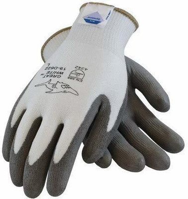 TECHOMANIA _WHITE_SAFETY GLOVES (1 PAIR GLOVES) Nylon  Safety Gloves(Pack of 2)