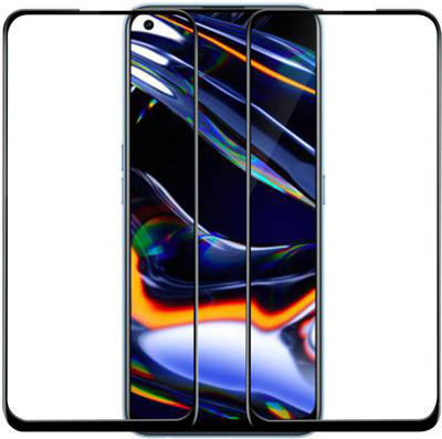VAlight Edge To Edge Tempered Glass for Realme 7 Pro(Pack of 2)