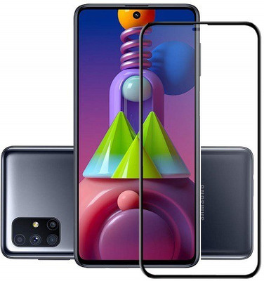 Bodoma Edge To Edge Tempered Glass for Samsung Galaxy M51(Pack of 1)