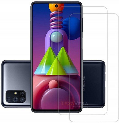 Bodoma Edge To Edge Tempered Glass for Samsung Galaxy M51(Pack of 1)