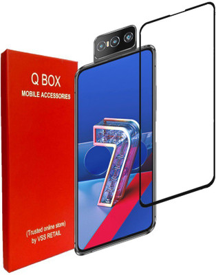 Q Box Edge To Edge Tempered Glass for Asus Zenfone 7 pro(Pack of 1)
