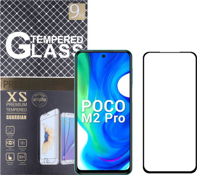 ambera Edge To Edge Tempered Glass for Poco M2 Pro, Poco X3, Poco X3 Pro, Redmi Note 9 Pro Max(Pack of 1)