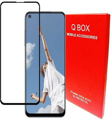 Q Box Edge To Edge Tempered Glass for Oppo A52(Pack of 1)