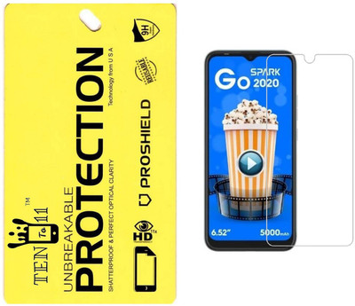 Ten To 11 Impossible Screen Guard for Tecno Spark Go 2020(Pack of 1)