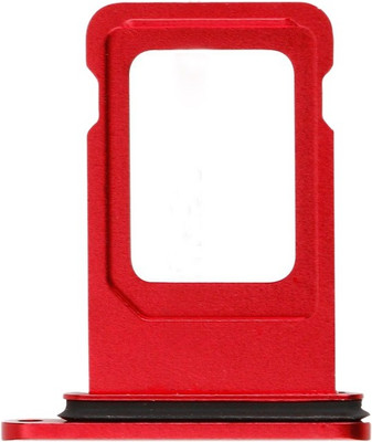 Spares4ever Sim Card Tray(Compatible With iPhone 11 Red)