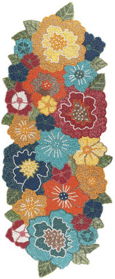MFU Multicolor 90 cm Table Runner(Satin)