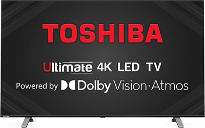 TOSHIBA U50 Series 108 cm (43 inch) Ultra HD (4K) LED Smart VIDAA TV with Dolby Vision & ATMOS