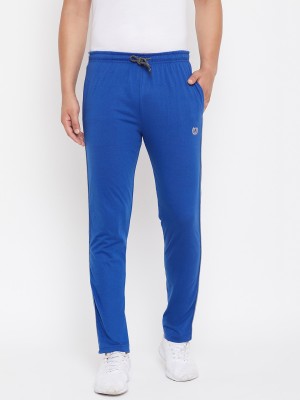 Adobe Solid Men Blue Track Pants